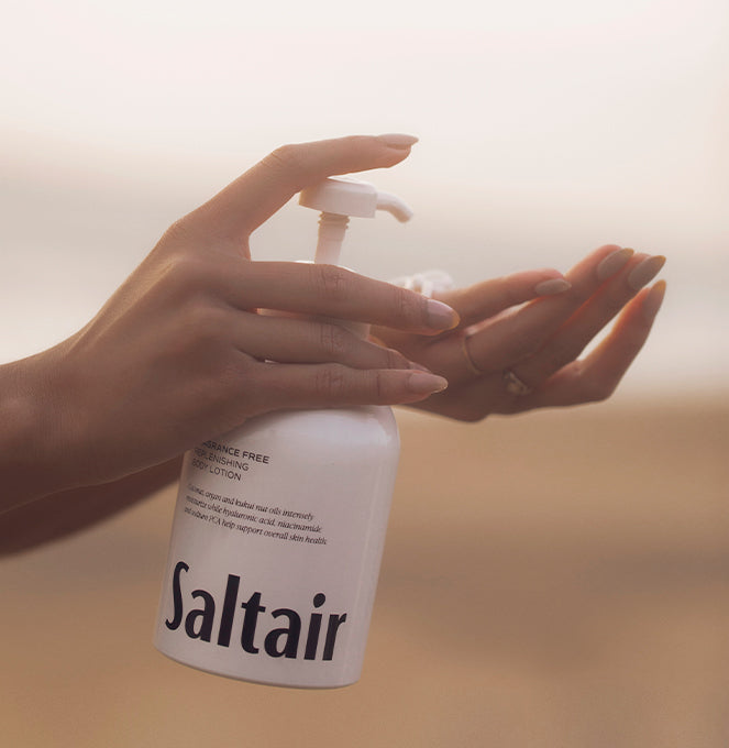 saltair fragrance free body lotion