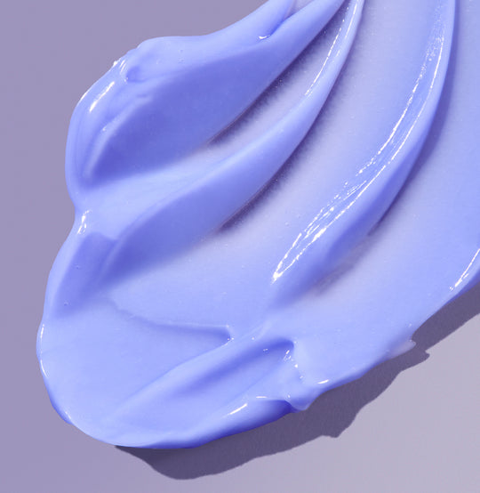 purple conditioner texture