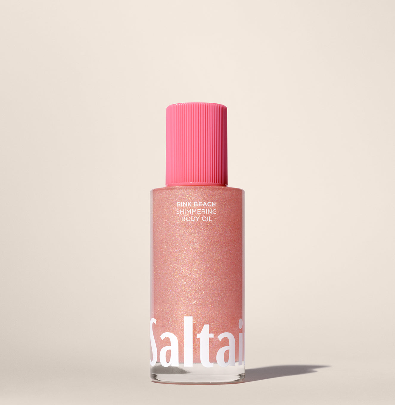 pink beach shimmer body oil