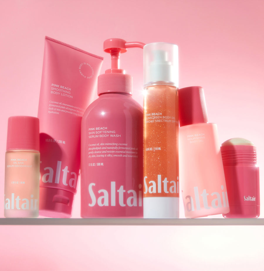 Coconut Scented Body Lotion Pink Beach Saltair - Main Image