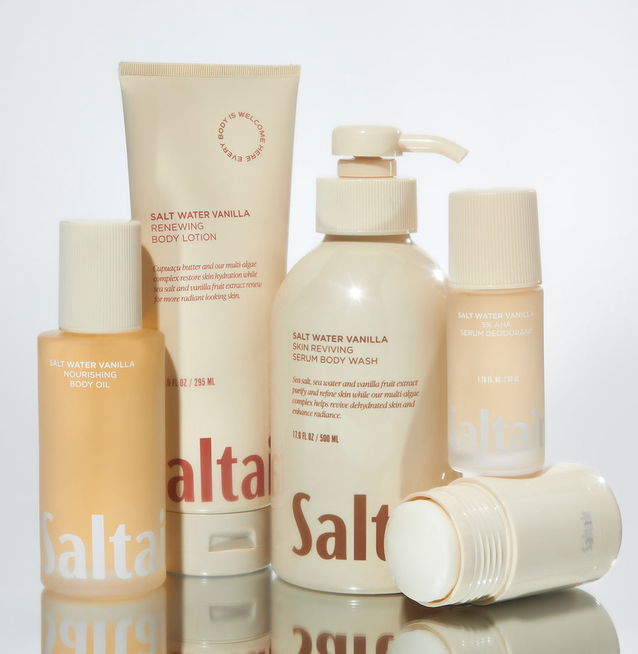 salt water vanilla body care