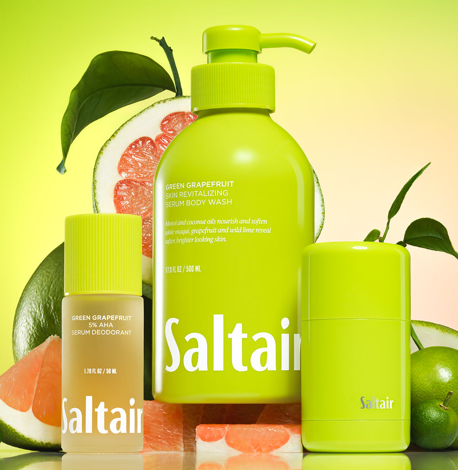 green grapefruit body care