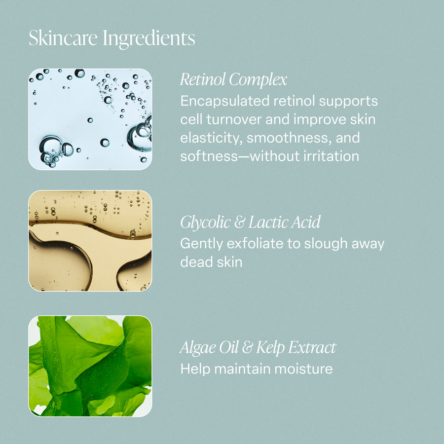 retinol lotion ingredients