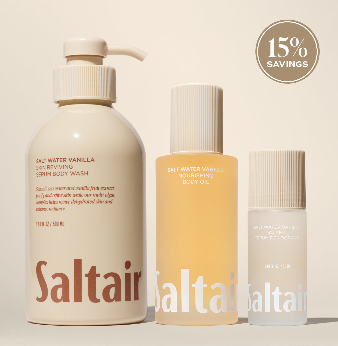 Salt Water Vanilla - Trio