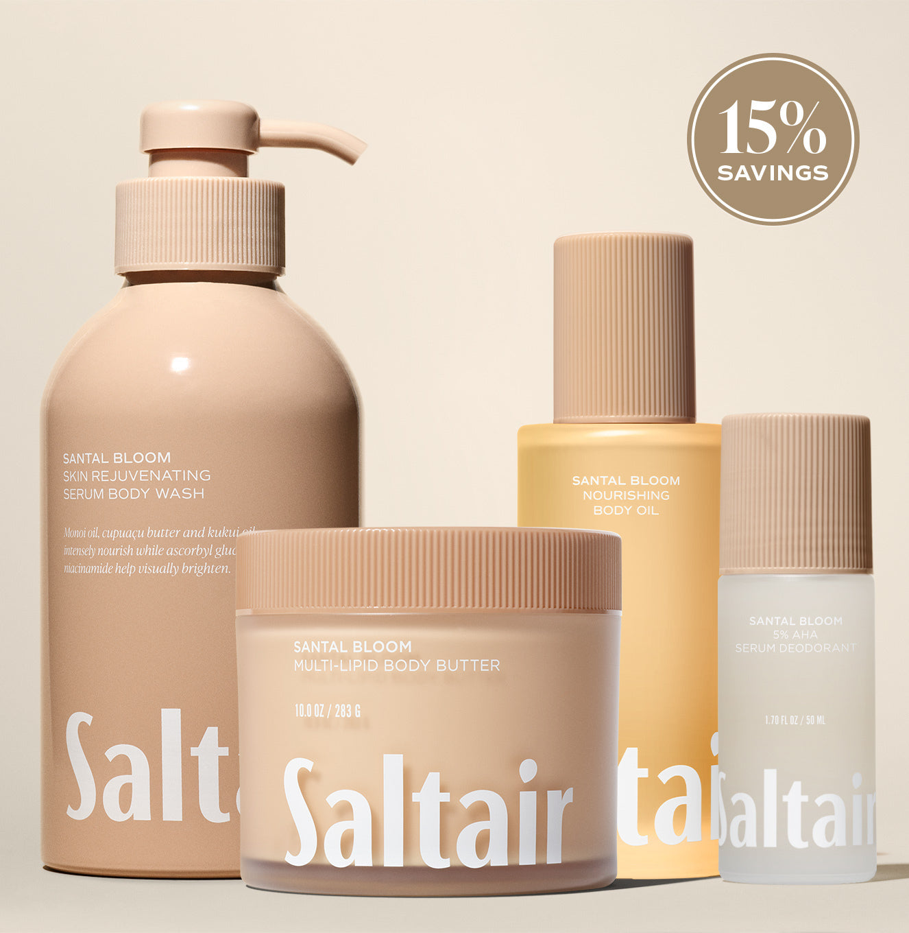 Santal Bloom Bodycare Vault Set | Saltair