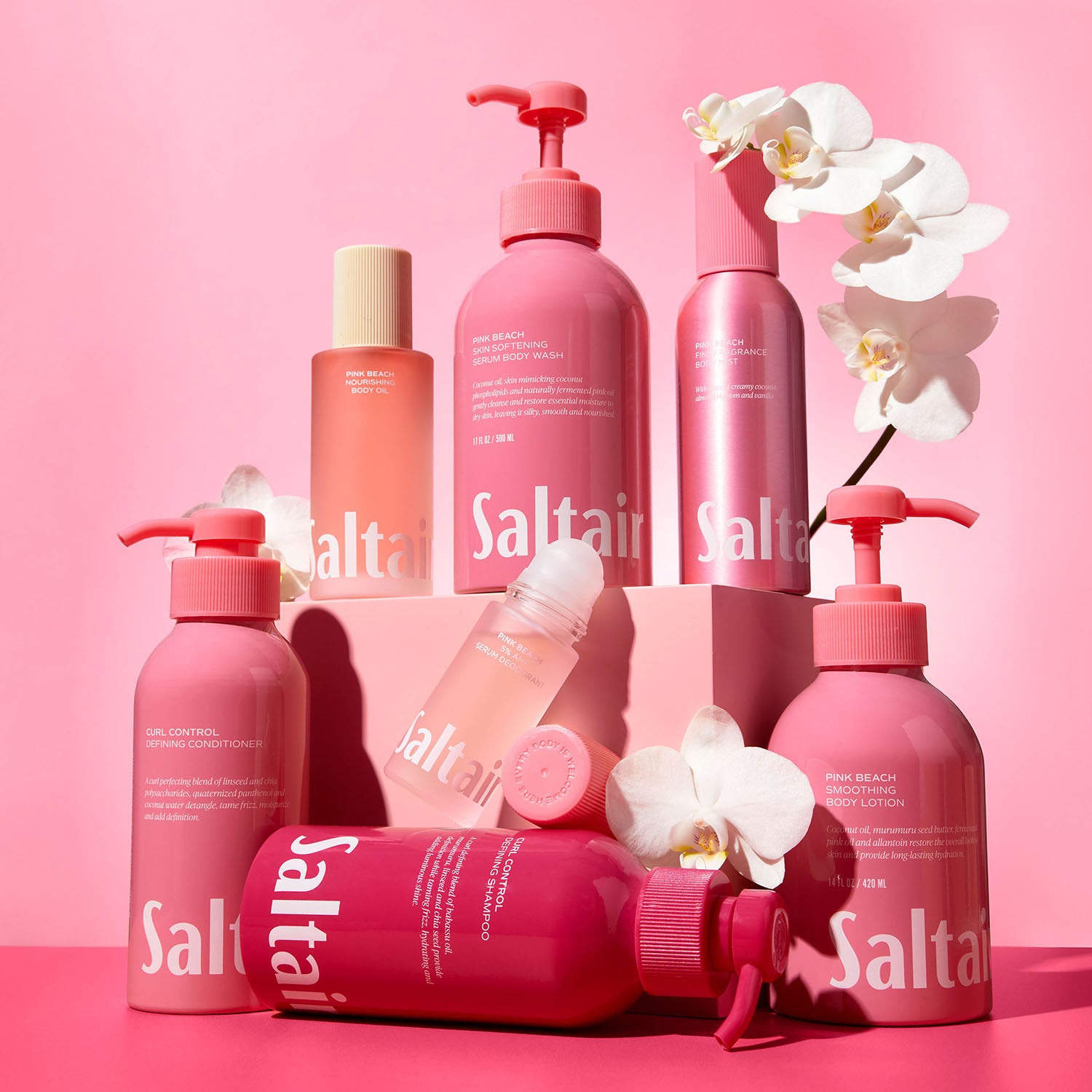 Coconut Scented Body Lotion Pink Beach Saltair