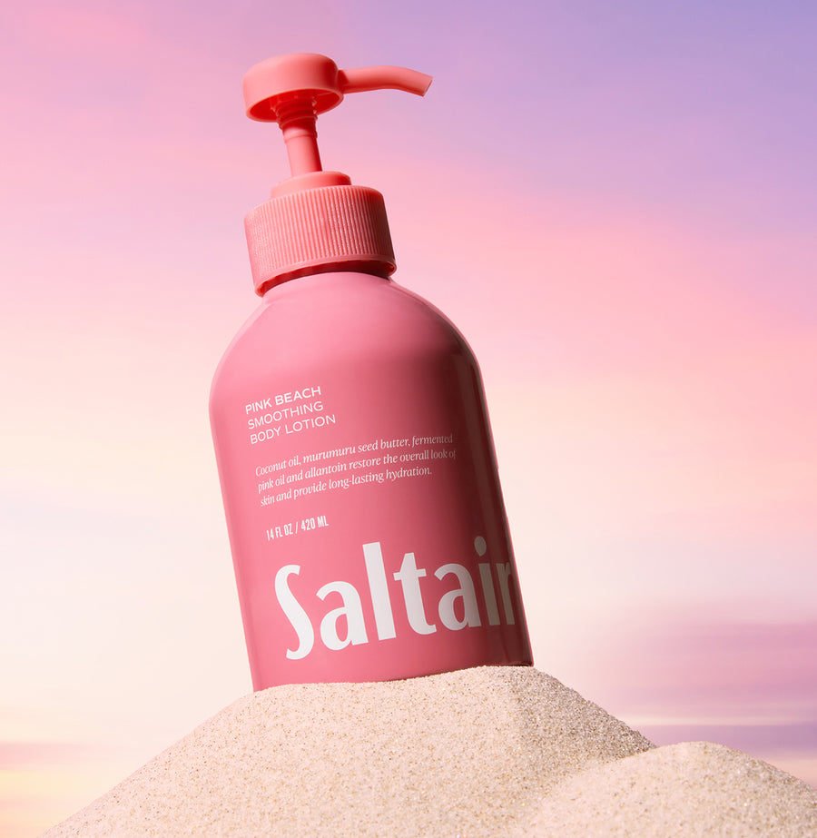Pink Lotion Coconut Scented Body Lotion - Pink Beach | Saltair