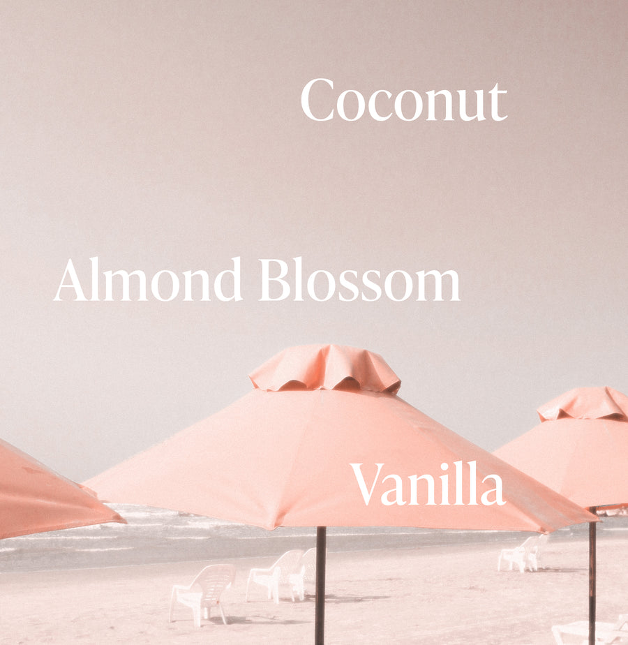 pink beach coconut deodorant