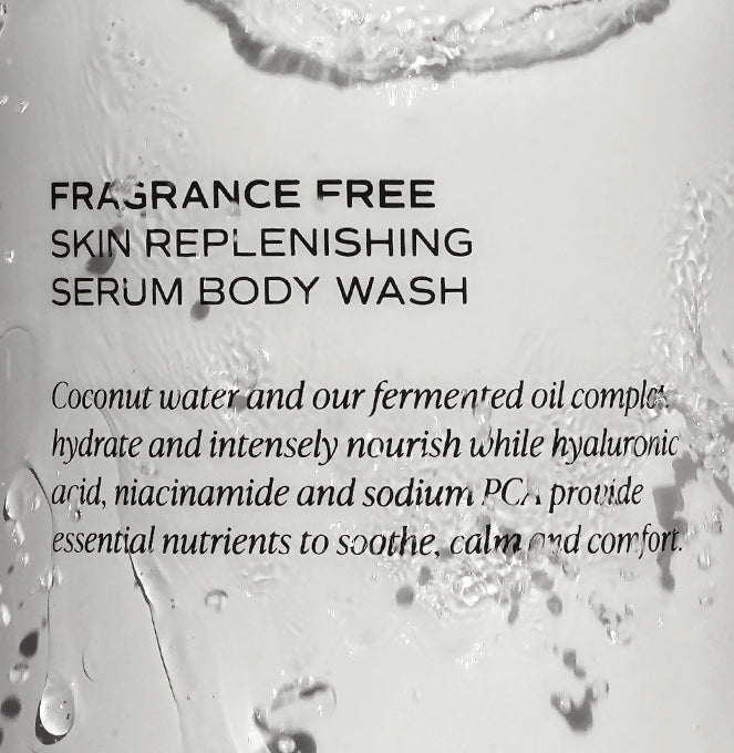 fragrance free body wash ingredients