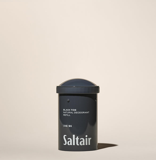 saltair black tide deodorant refill pod